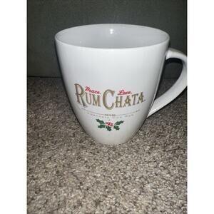 Rum Chata Horchata Con Ron Peace Love Drink Coffee Mug Tea Cup